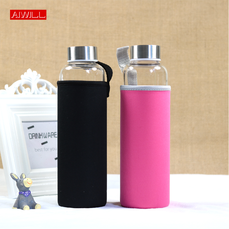 AIWILL ร้อนขายแก้วกีฬาน้ําขวดป - Outdoor Sport Glass Water Bottle บทวิจารณ์และราคา