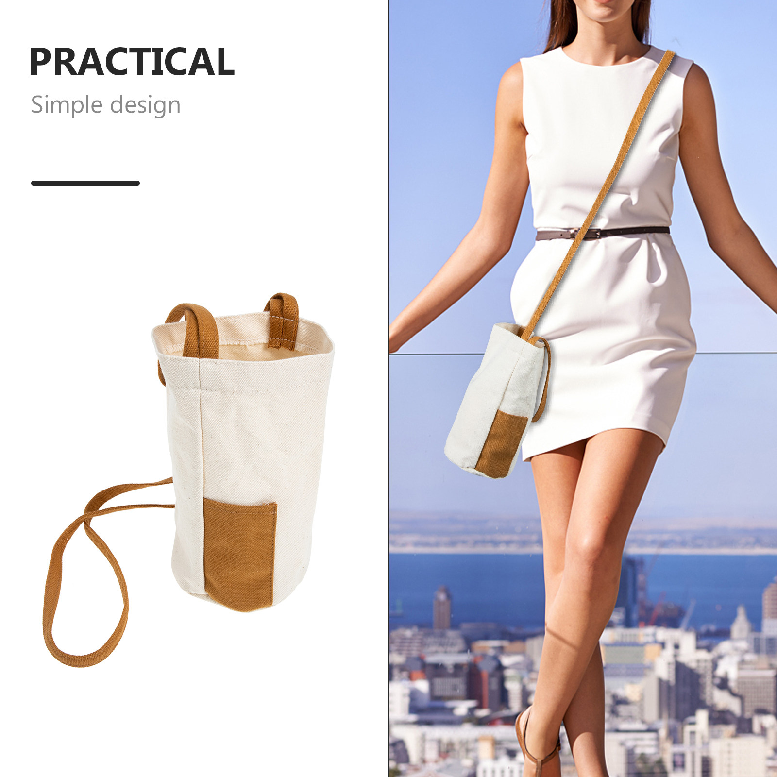 กระเป๋าใส่ขวดน้ำสำหรับกีฬา แบบ - Outdoor Sport Glass Water Bottle บทวิจารณ์และราคา