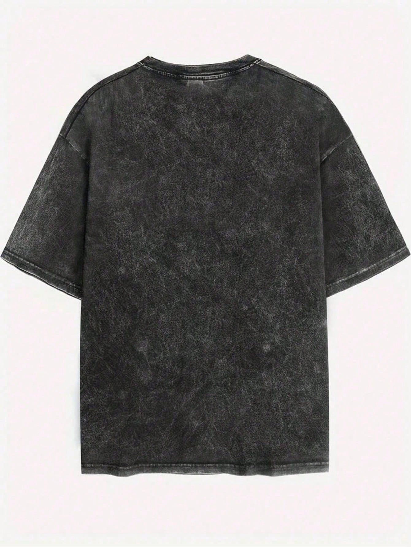 เสื้อยืดวินเทจสำหรับผู้ชาย ย้อ - Outdoor Sports Adventure บทวิจารณ์และราคา